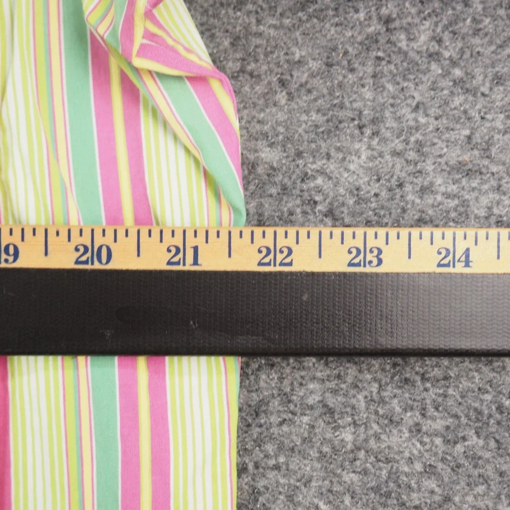 Polo Ralph Lauren Shirt Philip Sport Mens Med Multi Color Striped Button Up